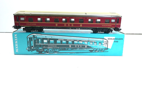 Märklin schlafwagen dsg - märklin, "dsg"