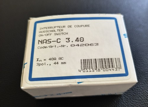 Schupa ausschalter nas 40 - ausschalter, 3.40