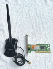 Siemens Gigaset PCI Card 54, WLAN PCI-Adapter incl. TP-Link Antenne