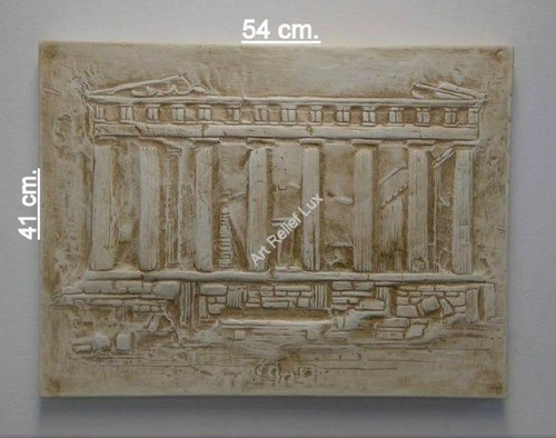 Relief parthenon stuck gips - relief,
