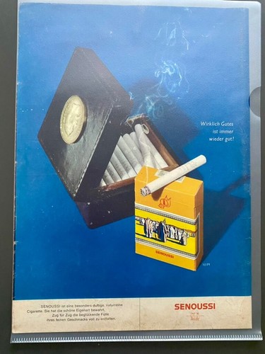 Senoussi cigarette 60s - senoussi,