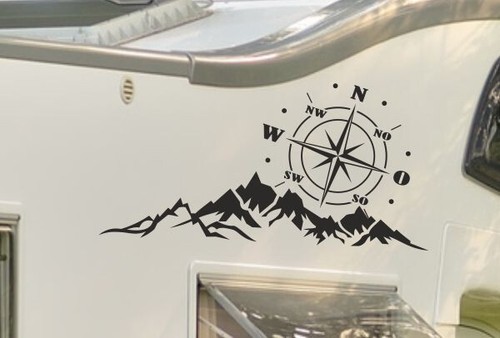 Aufkleber wohnmobil caravan - aufkleber,