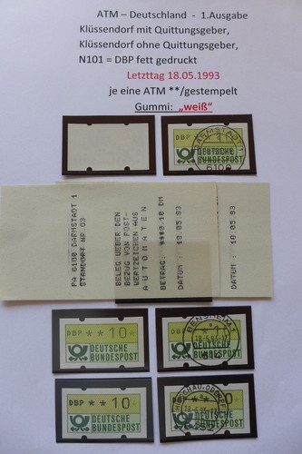 Bund automatenmarken - bund,