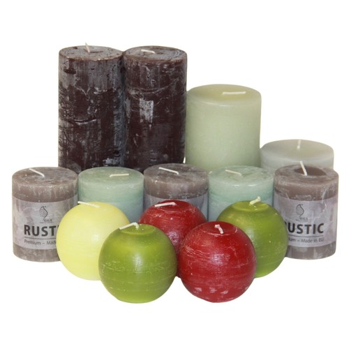 Gala rustic kerzen mischpaket - gala,