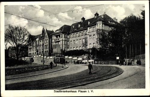 Plauen vogtland - ak,