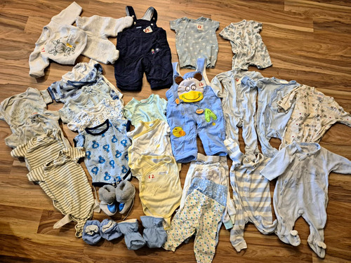 Babyset tlg 62 bodys - 34-tlg, gr.