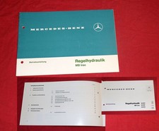 Betriebsanleitung Mercedes MB trac Regelhydraulik