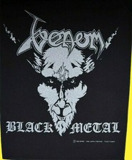 Venom Black Metal Rückenaufnäher Backpatch NEU & OFFICIAL !