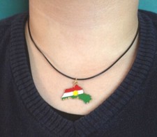 Kurdistan Bunte Karte