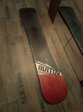 Burton CLASH Camber Snowboard 158cm (Rot/Schwarz) Tapered Shape