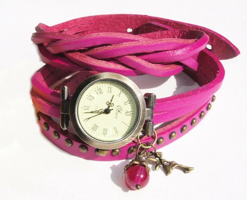 Armbanduhr lederarmband - armbanduhr,