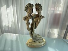 Sammler Skulptur Figur 47 cm