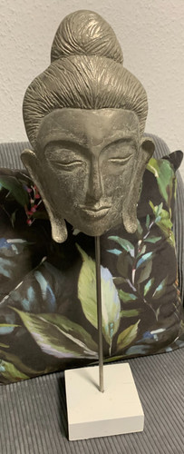 Budda kopf auf ständer - budda,