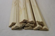 1Stk 100cm Profilleiste Kiefer gez. 9x25mm Zierleiste Holzleisten
