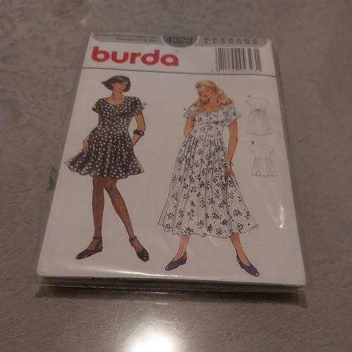 Burda schnittmuster 4323 - schnittmuster,