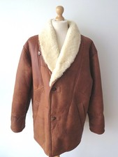 ARGUS Switzerland Nappalan Shearling Lammfell Wintermantel – Größe EU 56 / XXL