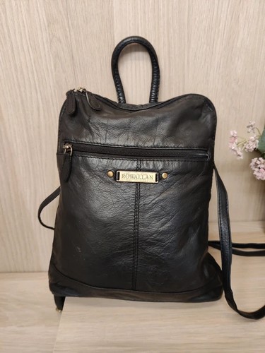 Damen rowallan schwarz leder - rowallan,