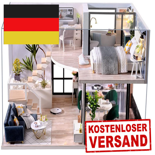 Diy miniatur puppenhaus 24 - miniatur, 1:24