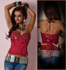 Korsagentop Corsage Edel Satin