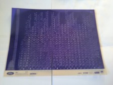 Ford Sierra MK1  Microfiche