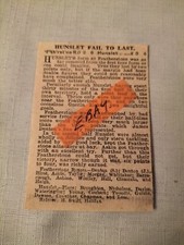 1928 FEATHERSTONE HUNSLET