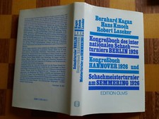 Kagan/Kmoch/Laseker: Berlin