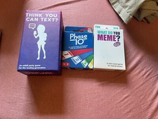 Party card games bundle! Think