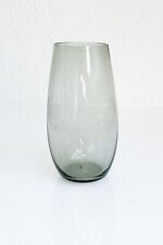 Blumenvasen, Wagenfeld Design, 14 cm hoch Glas / Rauchglas     Bauhaus Design