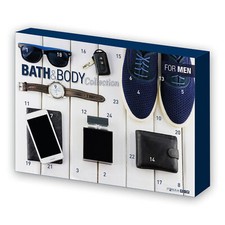 itenga Männer Adventskalender gefüllt Bath & Body for Men Pflegeprodukte Beauty