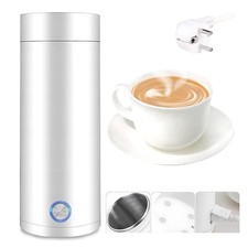 400ml Mini Reise Wasserkocher Tragbar Reisekessel Edelstahl Wasserkocher 3 in 1