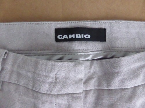 Cambio damen chino hose - damen, leinen