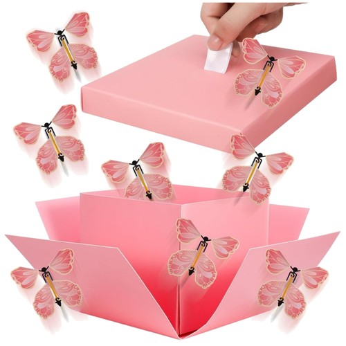 Geschenkbox schmetterling - geschenkbox,