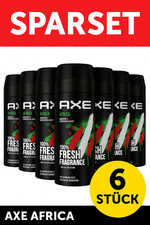 Axe Deodorant Deo Bodyspray Africa 48h 6er Pack, 6x150ml, OvP Neu