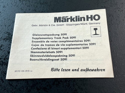 Märklin gleiszusatzpackung - märklin,