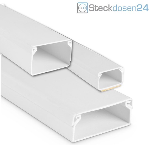 10x kabelkanal pvc 90m - 10x, 1,90m