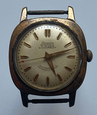 Foresta 17 Jewels - antike Armbanduhr Herren - Handaufzug - Werk läuft an