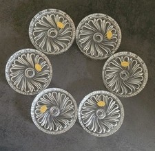 6 Untersetzer echt Bleikristall Capressi