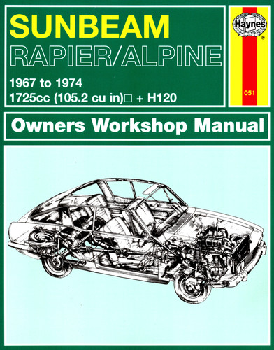 Sunbeam rapier alpine 1 - alpine, 1,7