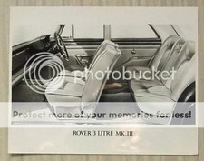 Rover 3 Liter Mark III Auto