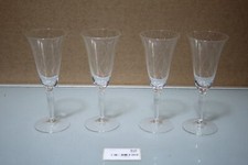 Glas vier stück Sektgläser Gläser Sektgläser geschliffen