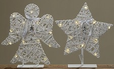 LED Engel Stern zum Stellen