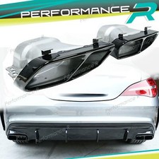 Auspuffblenden Endrohrblende für Mercedes Benz W176 A45 AMG C117 X117 CLA45 AMG