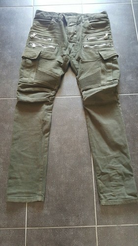 Balmain military jeans - balmain,