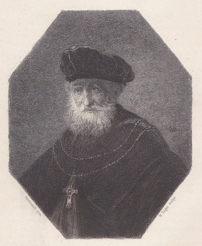 Unger nach rembrandt bildnis - w.unger,