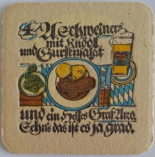 ALTER BIERDECKEL Graf Arco Brauerei Adldorf Mia san Bia Seit 1630 Bierfilze