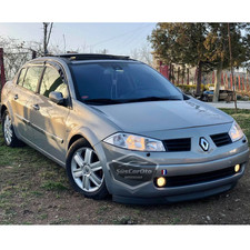 Front Stoßstange Lippe Splitter 2 Stück - Für Renault Megane 2 03-08 - Flexib...