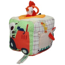 Lilliputiens Bauernhof (ohne Soundmodul) Activity-Würfel 15x15cm Gebraucht Würfe