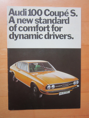 Audi 100 coupe - audi, prospekt