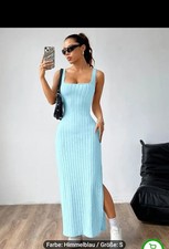 Offener Rücken Weste-Kleid