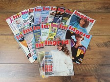 Konvolut Ingrid Handarbeitshefte Strickzeitschriften Strickmuster 80er Jahre